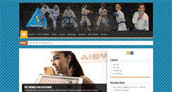 Desktop Screenshot of karateklubskipper.com